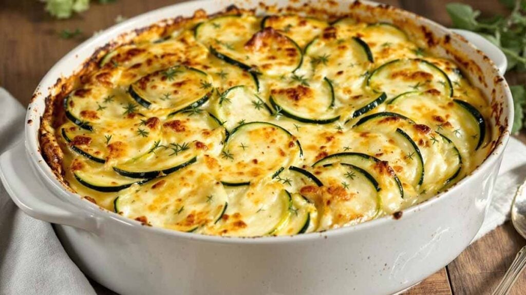 gratin de courgettes