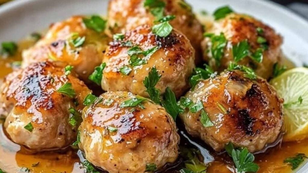 boulettes au poulet et au fromage